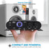 Pyle Power Home HiFi Stereo Amplifier - 90 Watt Portable Dual Channel Surround Sound Audio Receiver w/ 12V Adapter for