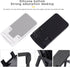 GoldenCrest Cell Phone and Tablet Stand for Desk, Slim and Fully Foldable with Adjustable Angle and Height, Sturdy