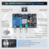 2 Pack ZK-1001U 5.3 100W 9-24V Bluetooth Mono Amplifier Board with TWS & Boost Circuit, Mini Audio Amp for Home Outdoor
