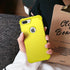 IDweel Yellow iPhone 8 Plus & 7 Plus Case, 3-in-1 Shockproof Hybrid with Screen Protector, Hard PC & Soft Silicone