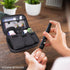 USA Gear Diabetic Supplies Travel Case Organizer for Blood Glucose Monitoring Systems, Insulin Vials & Lancets
