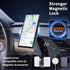 Magnetic Galaxy S22 Ultra Case, Black Slim Protective Translucent Matte, Compatible with MagSafe, 10 FT Military Grade