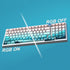 JSJT Side Printed Keycaps - Shine Through PBT Doubleshot Custom Keycap Set, Deep Sea Theme, 126 Keys for Cherry MX