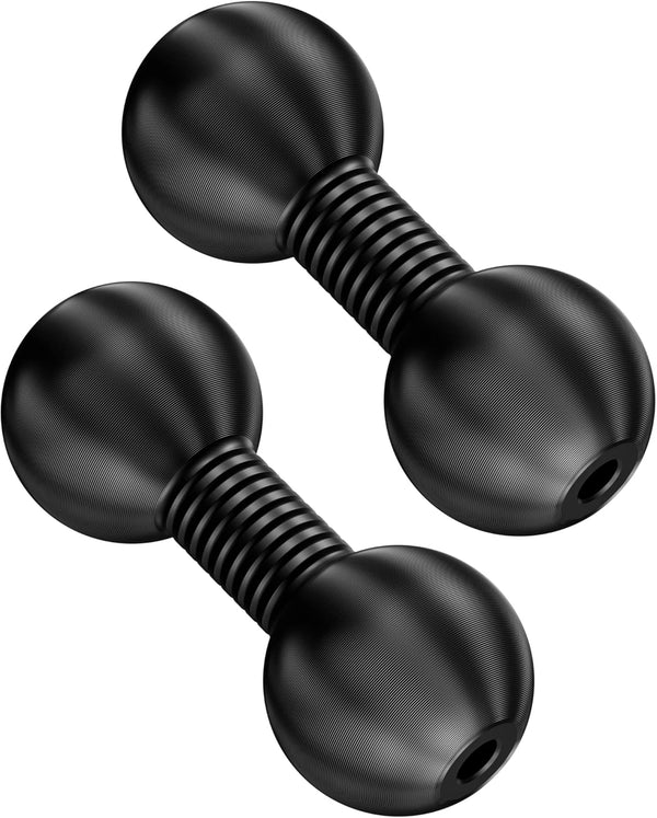 BRCOVAN 2 Pack, Aluminum Alloy 1'' Ball to 1'' Ball Adapter Compatible with RAM Mounts B Size
