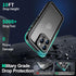 SOKUSIN Waterproof Case for iPhone 15 Pro - Shockproof Drop Proof Dustproof Phone with Built-in Tempered Glass Screen &