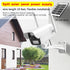 Fake Camera with Motion Sensor Light & Doorbell, Dummy Security Camera as Solar Street Light for Outdoor Monitoring