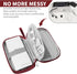 Portable Waterproof Travel Cable Organizer Bag Pouch for Electronic Accessories, Charger, Phone, Hard Drive, SD Card -
