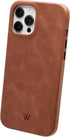 Wilken Leather Wrapped Case for iPhone 12 Pro Max | Brown | Compatible with MagSafe & Wireless Charging | Top Grain