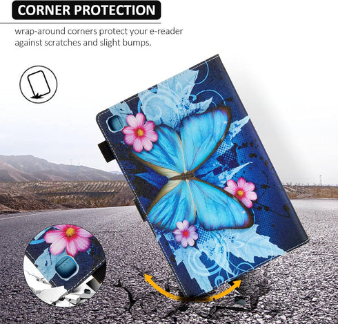 Dteck Galaxy Tab A7 Tablet Case 10.4" 2022/2020, SM-T500/T503 PU Leather Protective Cover with Auto Sleep Wake