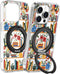 Loheckle for iPhone 15 Pro Max Case with Stand- Compatible with MagSafe Women