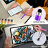 2 in 1 Stylus Pens for Touch Screens, 3 Pcs Stylus Pencil with Transparent Disc & Silicone Tip for All Touch Devices