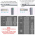 Magnetic USB C Female to Mag-Safe 2 T Tip Male Adapter, 100W PD Power Charger for MacBook Pro Air