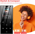 SWOFY 128GB MP3 5.3 D50 Player with Bluetooth - Music Player with Built-in HD Speaker, FM Radio, Voice Recorder, HiFi