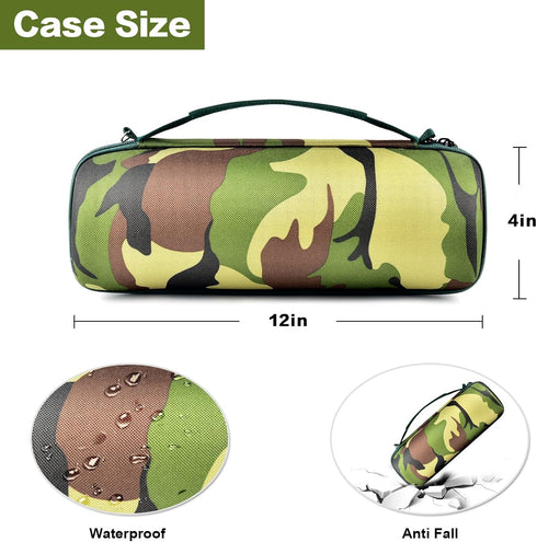 Hard Travel Case for JBL Charge 4/Charge 5 Waterproof Bluetooth Speaker, Carrying Storage Bag Fits Charger and USB Cable