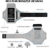 Running Armband with Earphone Bag for iPhone 16 15 Pro 14 Plus 13 11 XR XS, Galaxy S24/S10, Water Resistant Phone Holder