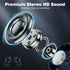 5.2 Bluetooth Headphones for iPhone 15 14 Pro Max 13 Mini, True Wireless Earbud Touch Control for Google Pixel 8 7 6A 6