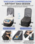 Backpack Backpacks 18x14x8 inches Daypack,Black BOXSAM Large Vacuum Travel with Pump for Women, Personal Item Carry on