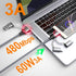 Shopify SEO Optimized: USB C Multi Fast Charging Cable 60W 3A, Nylon Braided, USB A/C to Type C/Micro/iPhone Adapter,