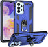 Military Grade Drop Impact Samsung Galaxy A23 5G Case (Purple) - 360 Metal Rotating Ring Kickstand Heavy Duty
