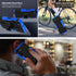 Military Grade Shockproof Bumper Cover for Samsung Galaxy A15 5G with 2 Pack Screen Protector, Blue