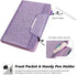 Dteck Universal Case for Fire HD 10/Samsung Galaxy Tab/Lenovo Tab - Protective Folio Leather Case with Stand/Card Slots