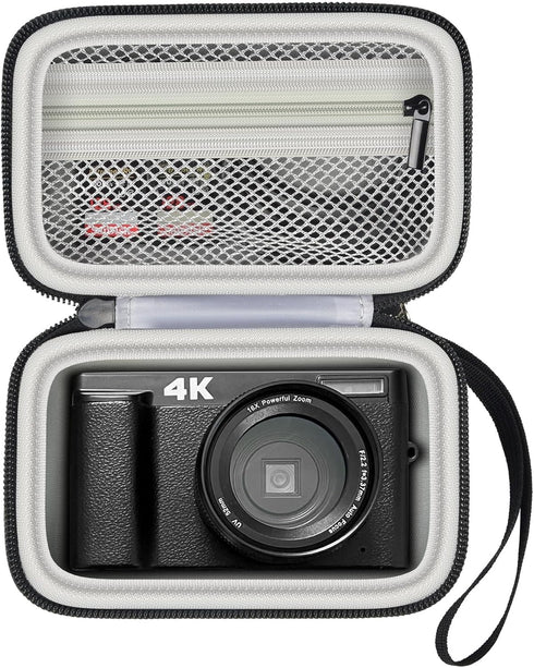 Digital Camera Case Compatible with Various 4K Vlogging Cameras, Storage Holder Bag for Canon PowerShot (Box Only)