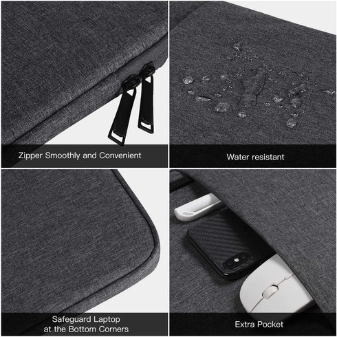 CaseDeer 18.5 Inch 18/18.5 Inch Grey(17.5x11.8 Inch) Portable Monitor Case Compatible with Most Large Portable Monitor