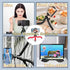YOUNEEDFUL Mini Portable Phone Tripod Stand with Flexible LegsSuitable for Mobile Phone and Compact Cameras Lightweight
