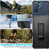 Galaxy S22 Belt-Clip Holster Case, Military Grade Drop Protection, Water-Resistant Shockproof Durable Cover for Samsung