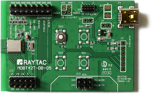 MDBT42T-DB Nordic nRF52805 Module Demo Board Dev Kit, Bluetooth Module BT5.2 (PCB Antenna)