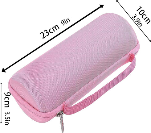 Khanka Hard Travel Case for Ortizan Portable Bluetooth Speaker, IPX7 Waterproof Wireless Speaker, Case Only (Pink)