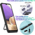 LMDAMZ Heavy Duty Military Grade Shockproof Kickstand Case for Samsung Galaxy A52(5G) (Blue), Double Protection (TPU+PC)