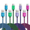 4Pack 6FT Fast USB Type C Cable for iPhone 15, Pro, Samsung Galaxy A55 A35 A15 A54 5G, S24 S23 S23+ Plus Ultra S22 S21