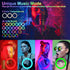 12" Selfie Ring Light with 63" Tripod Stand - 3 Phone Holder, LED Camera Ringlight with RGB Colors Modes for