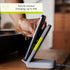 InstantStation Wireless Stand 33W PD USB-C and USB-A Compact Fast Charging Wireless Charger (White)