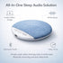 Generic S1 Bluetooth Pillow Speaker for Sleeping - Ultra Thin Pillow Speaker Bluetooth, Mini Portable White Noise Timer