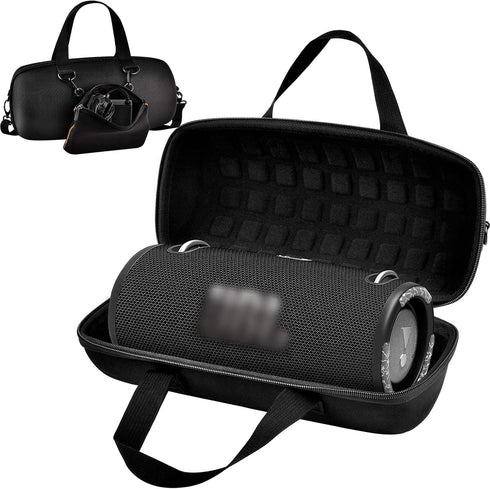 Hard Case for JBL Xtreme 3/Extreme 2 Portable Waterproof Bluetooth Speaker, Travel Storage Holder with Zipper Pocket