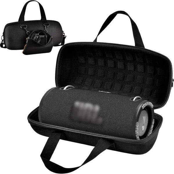 Hard Case for JBL Xtreme 3/Extreme 2 Portable Waterproof Bluetooth Speaker, Travel Storage Holder with Zipper Pocket