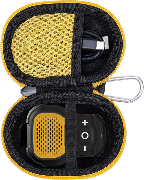 khanka Hard Case Replacement for noxgear 39g/DEWALT Jobsite (DCR008) USB-C Rechargeable Bluetooth Speaker (Case Only)