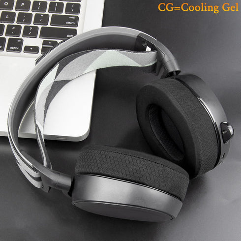 SOULWIT Earpads Replacement for SteelSeries Arctis 1/3/5/7/7+/9/Pro Headset, High-Density Foam Ear Pads Cushions