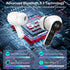 2025 4 IP7 Wireless Earbuds Bluetooth Headphones, Hi-Fi Stereo Deep Bass Ear Buds, ENC Noise Cancelling Mic, USB Fast