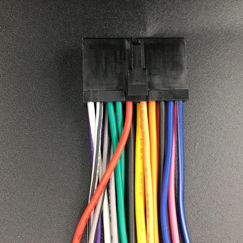 IBVIBV XDVD156BT, XDVD176BT, XDVD276BTCD Car Radio Wire Harness Connector for Dual DVD Receiver