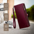XcaseBar 13 6.1" 13 compatible with iPhone Wallet case with Zipper Credit Card HolderRFID Blocking,Flip Folio Book PU