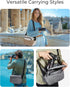 BAGSMART Camera Sling Bag, Small Camera Bags for Photographers with Tripod Holder, Waterproof DSLR/SLR/Mirrorless