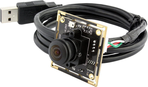 ELP 180 Degree Fisheye Raspberry Pi 1080P H.264 Microphone PC Web USB Security Camera for Laptop