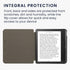 kwmobile Dandelion Love Grey Cover for Kobo Libra - Stylish eReader Case