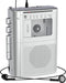 Gracioso Portable Cassette Player Recorder with Bluetooth Transmitter, AM FM Walkman with Headphone Jack, Big Speaker,