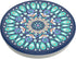 PopSockets : PopGrip with Swappable Top for Phones and Tablets - Butterfly Mandala Teal