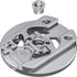 LEOFOTO PM-01 1/4" 3/8" Magnetic Plate for Phones, Phone Stand with Hidden Tool, and Screw Hole, ARRI and Arca