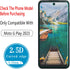 Motorola Moto G Play (2023) Tempered Glass Screen Protector - 2 Pack, Anti-Scratch, Bubble-Free Protection